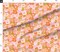 Paper Cut Collage Retro Pink Flowers Scandinavian Bold Custom Printed Fabric by Spoonflower Various Fabrics by the Yard or Fat Quarter